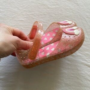 Rainbow sparkle sandals